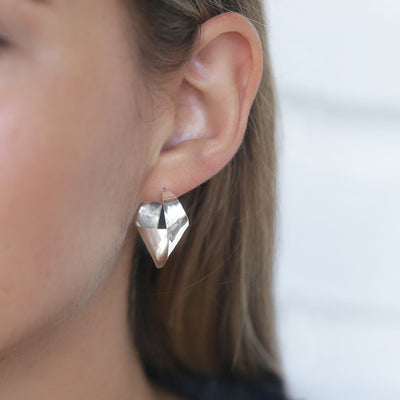 Idyllic Silver Hoops Small
