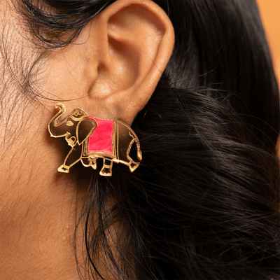 Haathi Stud Earrings
